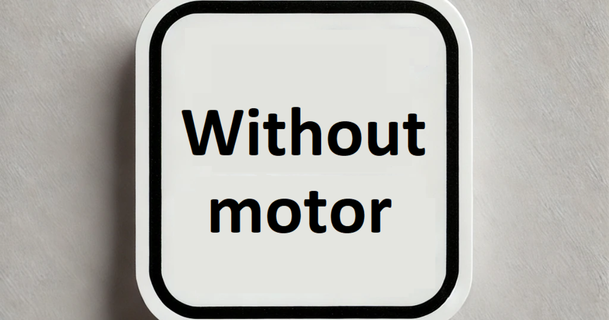 Without motor | ILClube