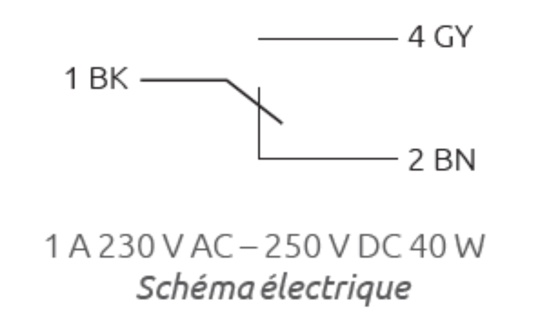 Verbinding elektromechanisch afmetingen FR