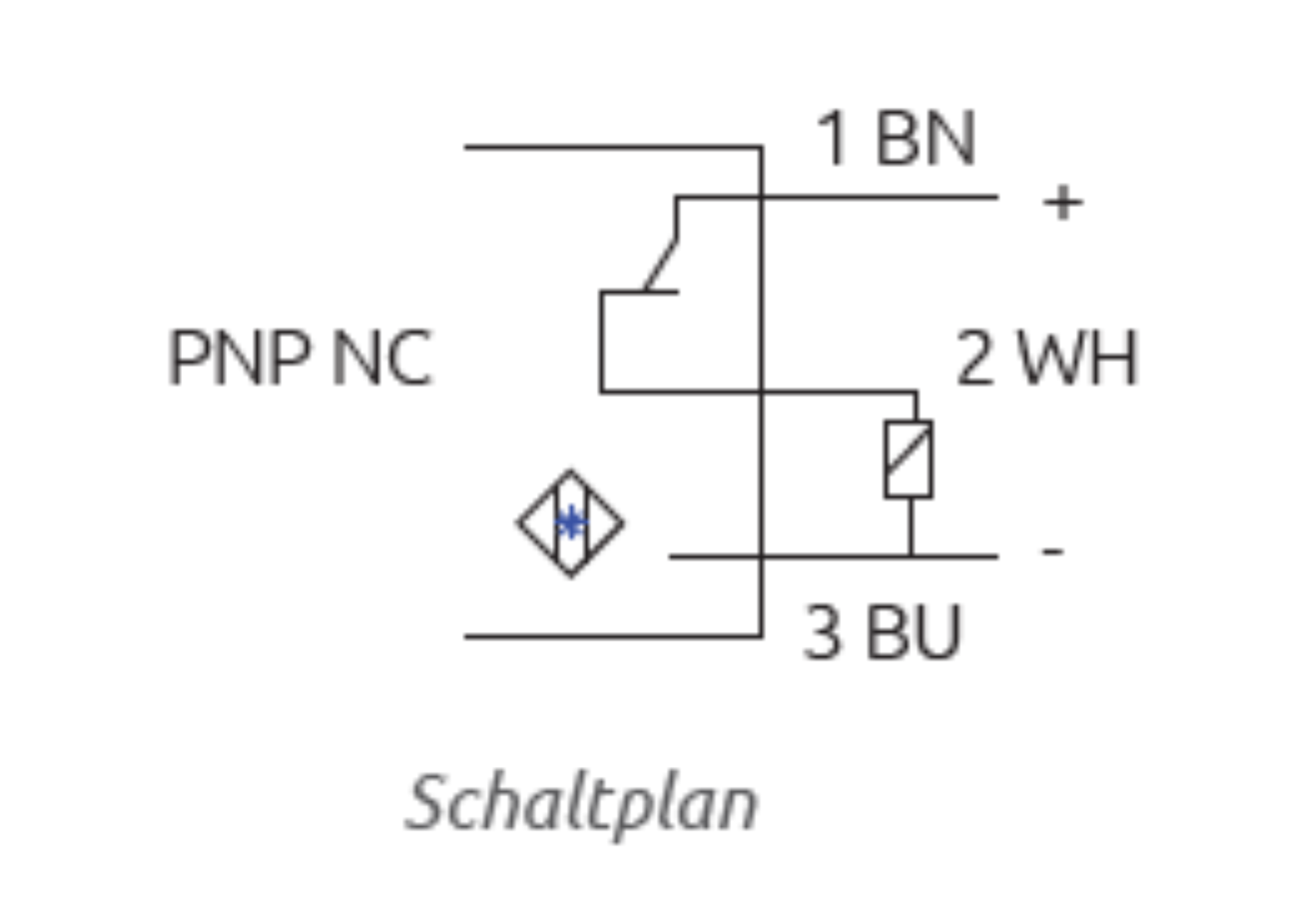 Verbinding inductief afmetingen DE