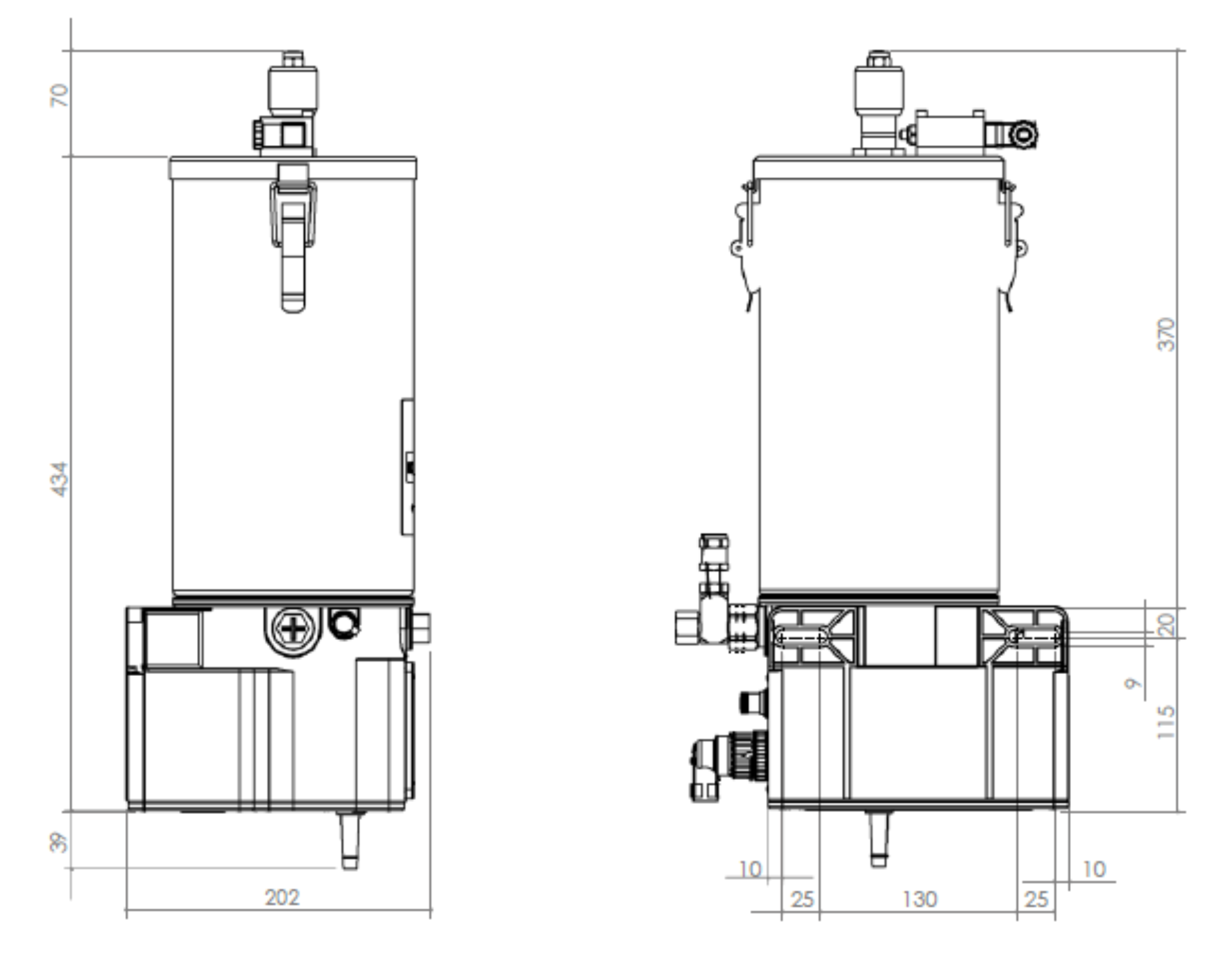Afmetingen ilcmax 24vdc 5kg vet