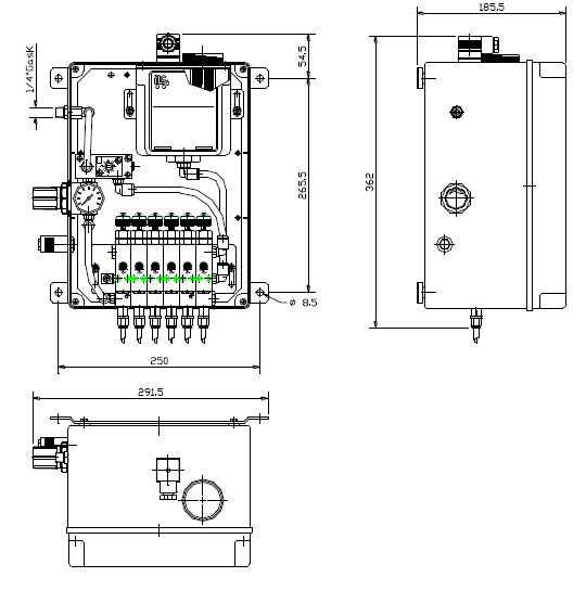 afmetingen UCGF-SE