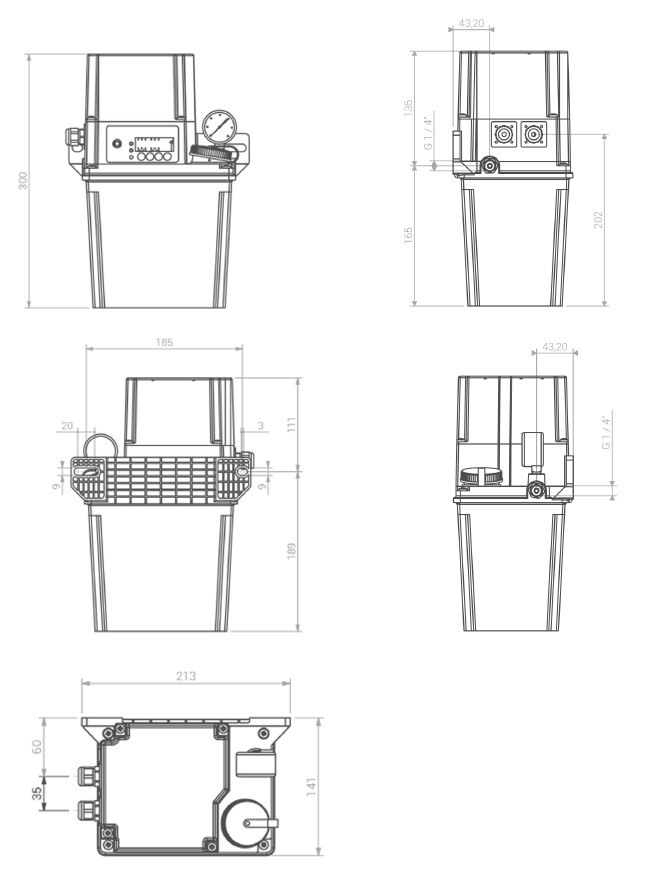algemene dimensies 2L