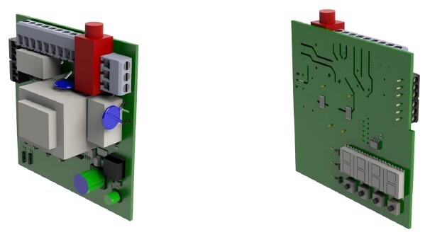 Integrierte elektronische Steuerkarte