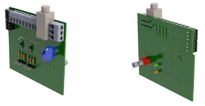 Integrierte elektronische Steuerkarte